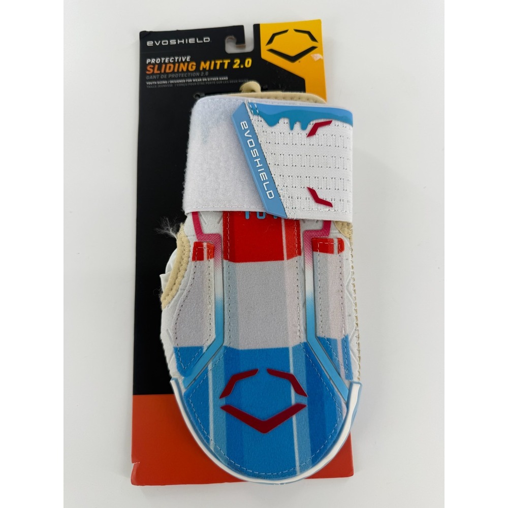 EvoShield Kids’ X-SRZ™ Red, White & Ice Protective Sliding Mitt 2.0 NWT